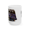 3 Wheel Motion Ceramic Mug, (11oz, 15oz)
