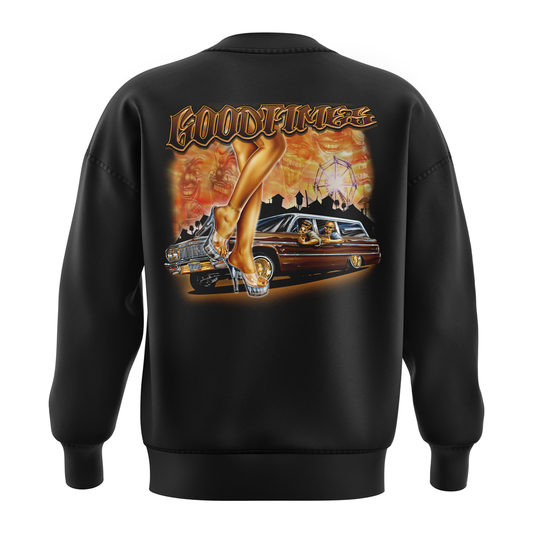 "Circus Times" Crewneck Fleece