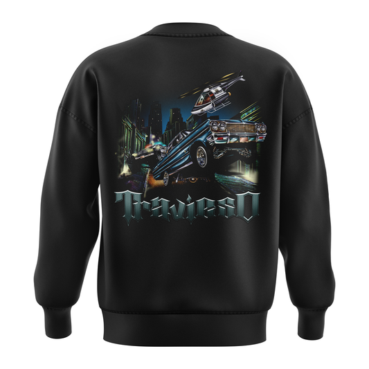 "Travieso" Crewneck Fleece