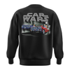 "Car Wars" Crewneck Fleece