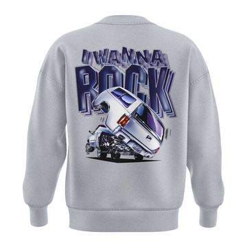 "I Wanna Rock" Crewneck Fleece