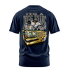 It's a Dogg Thang graphic tee back, Navy, Rollin Hard