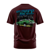 So Ruff So Tuff graphic tee back, Burgundy, Rollin Hard