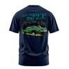 So Ruff So Tuff graphic tee back, Navy, Rollin Hard