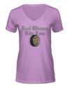 Real Women Ride Low V-neck